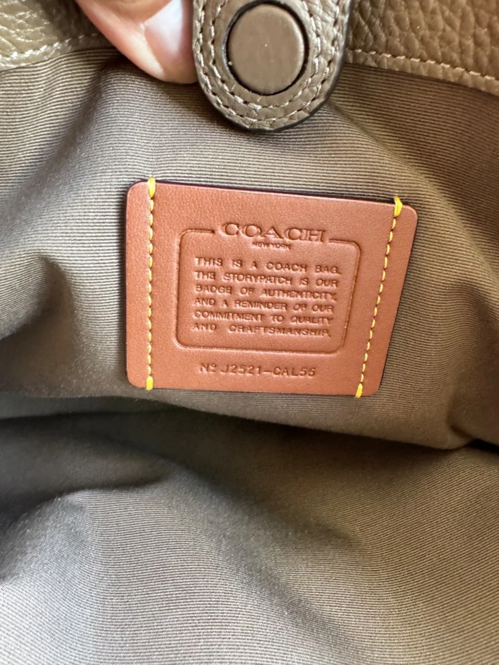 Coach Savannah Carryall Large Taupe